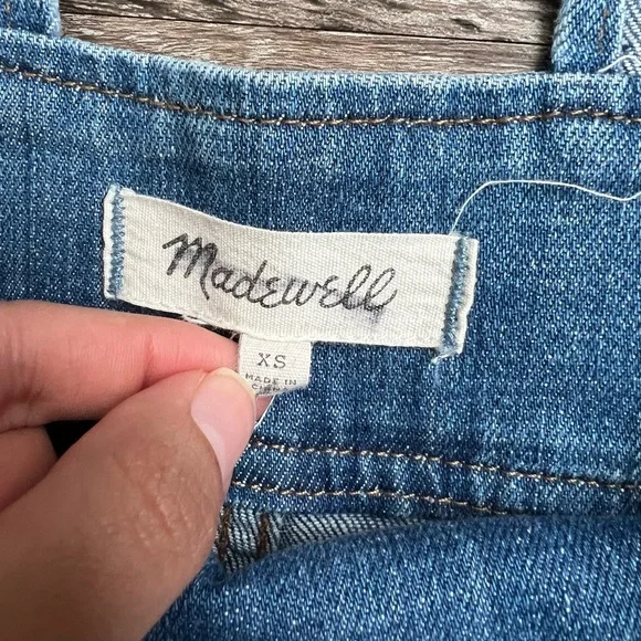 Madewell Summit Culotte Overalls Wide Leg size XS - Picture 7 of 11
